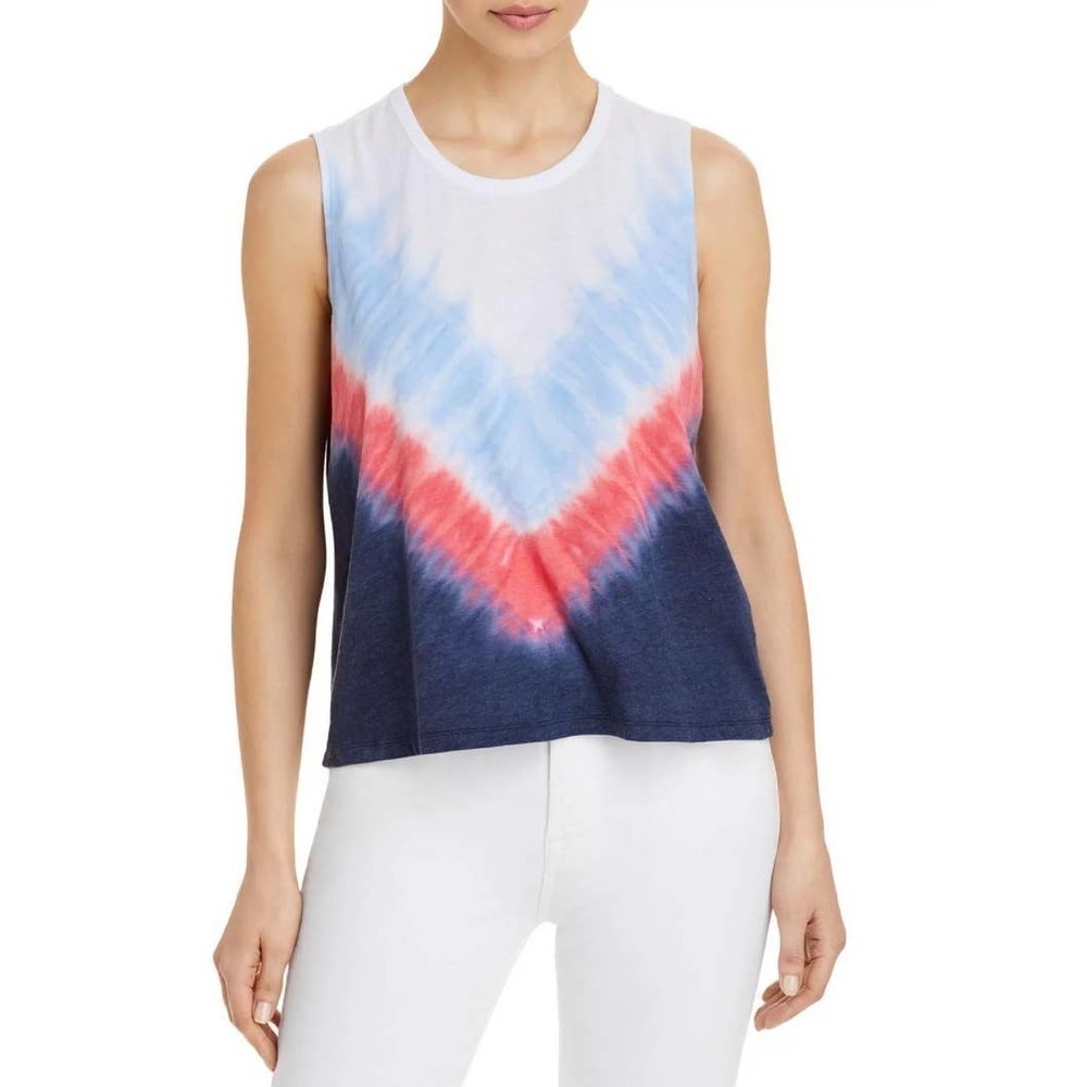 AQUA‎ ATHLETIC Tie Dye Sleeveless Active Wear Tank Top M